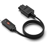 Azduou Gamecube /N64 HDMI Adapter Supports 4:3 and 16:9 Aspect Ratio Switching Converts N64 Game Console Video Signal to HDMI Signal Easily Connect The Game Console to HDTV(for N64/SNES/NGC-3 in 1)