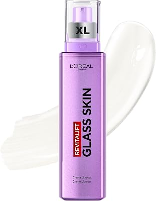 L'Oréal Paris Revitalift Filler Glass Skin Crema Hidratante Facial XL, 70ml