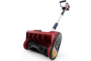 Mellif Cordless Snow Shovel, 12-Inch Brushless Snow Blower Compatible with Milwaukee 18v Battery (Tool ONLY), Lightweight with Adjustable Chute, Weather-Resistant