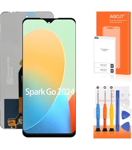 Amazon.com: Tecno Spark Go 2023 Screen Replacement - LCD