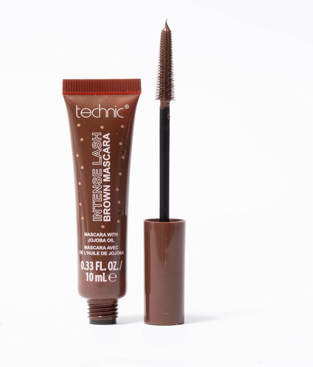 Technic Intense Lash Mascara Brown 10ml with Jojoba Oil