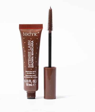 Technic Intense Lash Mascara Brown 10ml with Jojoba Oil