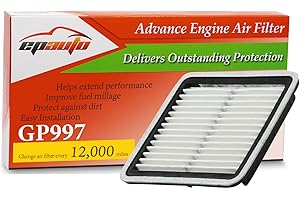 EPAuto GP997 (CA9997) Panel Engine Air Filter, Compatible with Subaru Impreza (2008-2016), Legacy (2005-2019), Outback (2005-2019), WRX (2015-2018), Forester (2009-2018), Tribeca (2008-2014)