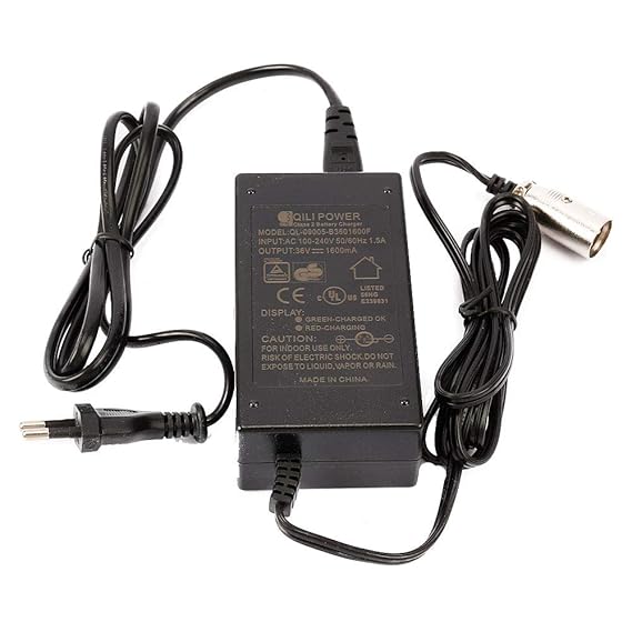 Mach1 Ladegerät Output: 36V - 1,5A 1600mA Elektro E-Scooter für Blei Akkus
