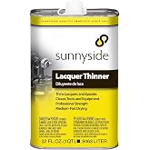 Sunnyside 45732 Lacquer and Epoxy Thinner, Quart | Paint Thinners, Lacquer Thinners, Solvents, Paint Cleaners, Liquid, Mild, Clear, 1 qt Can, general-purpose