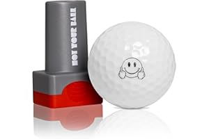 ZEETY Golf Ball Stamp, Golf Ball Stamper, Self-Inking Golf Ball Stamp Marker to Identify Golf Balls, Golf Gift Golf Accessories for Men and Women Golfers