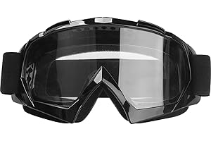 BEYISI Motorcycle Goggles for Men Women Motocross Goggles Dirt Bike Goggles ATV Goggles Riding Goggles Powersports Goggles Offroad Goggle MX Goggles Skiing Goggles UV400 Anti-Scratch Dustproof Goggles Clear
