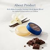 Blue Nectar Shubhr Chocolate Vanilla Lip Balm Gloss Ghee Dry Chapped Lips view 6