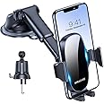Miracase 3-in-1 Cell Phone Holders for Your Car, Universal Car Phone Holder Mount for Dashboard Air Vent Windshield Compatibl
