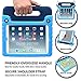 Pure Sense Buddy Antimicrobial Kids Case for iPad mini 3, iPad mini 2, iPad mini | Full Kit: Rugged Case Stand, Handle, Screen Protector, Strap and Spray