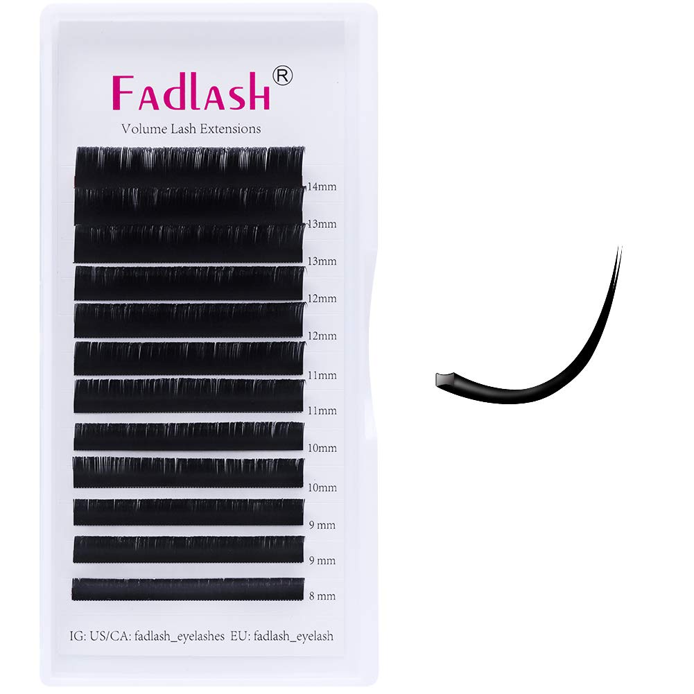 Eyelash Extension C Curl 0.15 Flat Lash Extensions