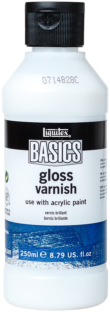 Liquitex BASICS Gloss Varnish, 250ml (8.4oz) Bottle