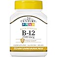 21st Century B 12 2500 mcg Sublingual Tablets, 110 Count