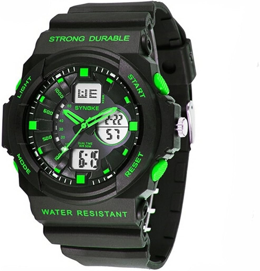 Cool Waterproof Digital Analog Sports Watches for Age 715 Years Old