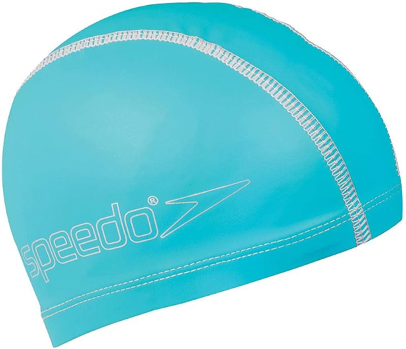 Speedo Unisex Youth Pace Swimming Cap Blue One Size Kids