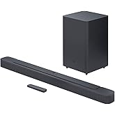 JBL Bar 2.1 Deep Bass (MK2) - 2.1 Channel soundbar with Wireless subwoofer (6.5’’), 300W Max Output, Bluetooth Enable (Black)