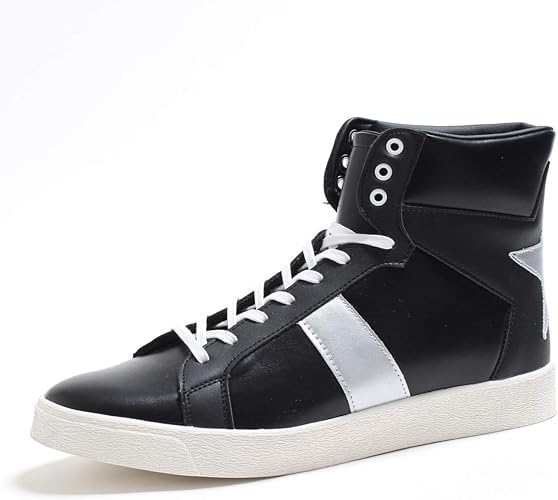 Amazon シュベック ハイカットスニーカー カジュアル シューズ メンズ スター Sps572 17 ブラック 黒 25 0cm スニーカー