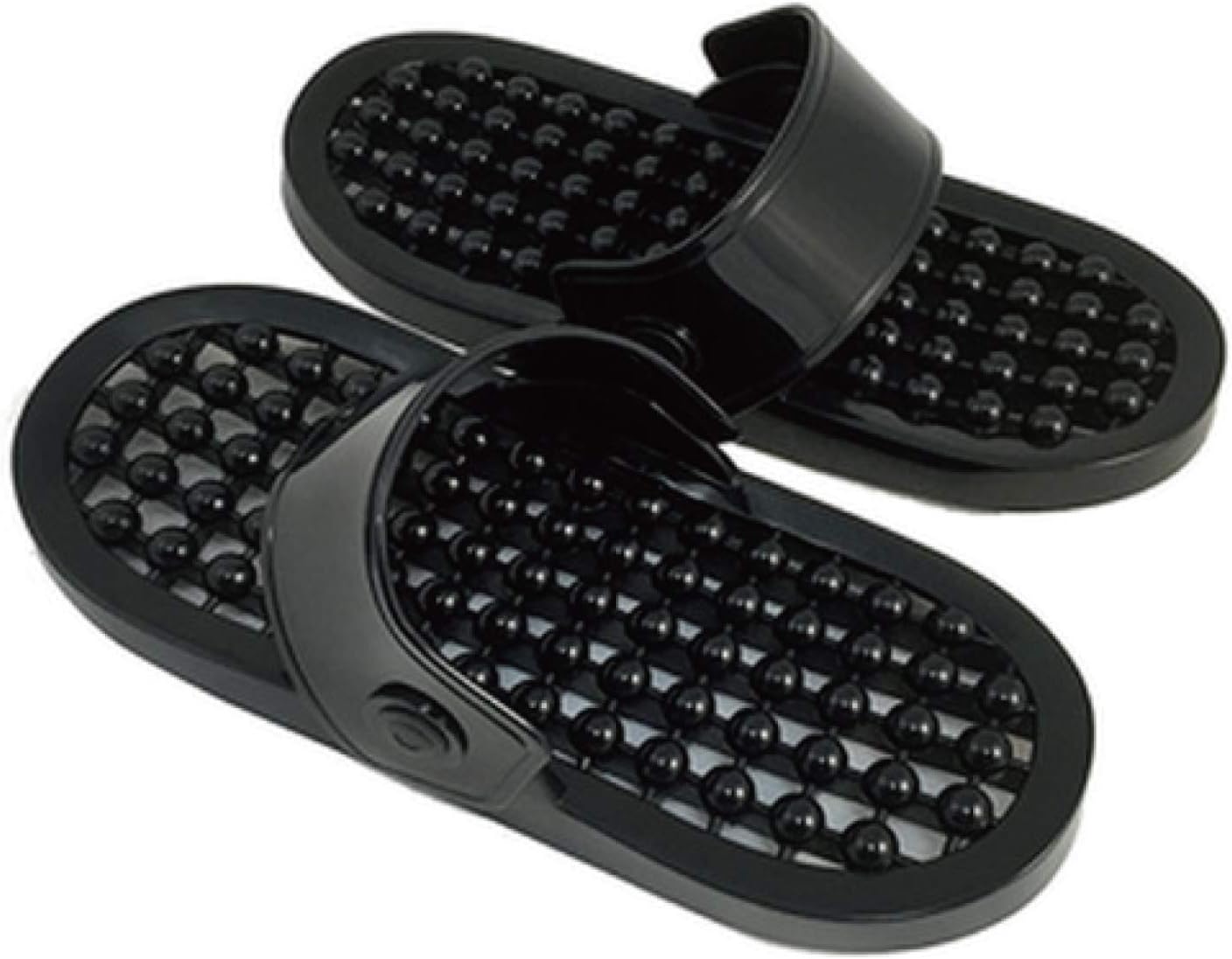 Amazon Destyle どちらからも履けちゃう ベランダ スリッパ サンダル すぐに乾く ちょっぴり足つぼ効果も ブラック Destyle スリッパ 通販