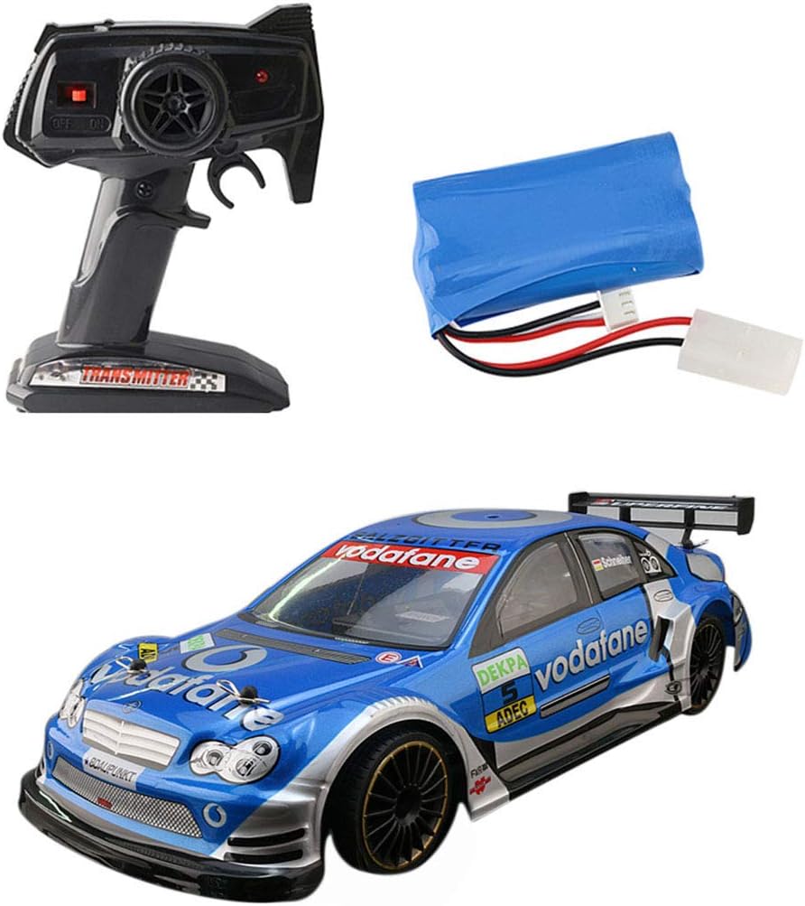 POXL Remote Control Car, 2.4G 4WD RC Drift Car Remote Control High-speed Vehicle for Kids Adults ( The wheels are randomly colored )