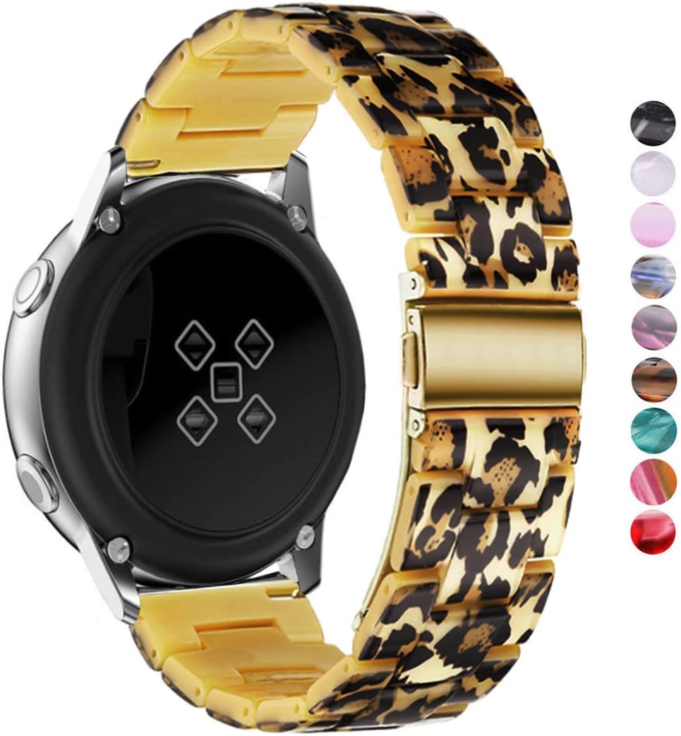 DEALELE Compatible with Samsung Galaxy Watch 6 / 6 Classic / 5 / 5 Pro / 4 / 4 Classic / 3 41mm / Active 2