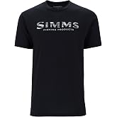 Simms Mens Shroud Fill Logo T-Shirt