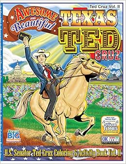 Ted Cruz Awesome And Beautiful Texas Ted Cruz Coloring Book Vol 2 Amazon De Coloringbook Com Fremdsprachige Bucher