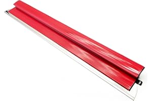 XWADJCD Drywall Skimming Blade 40 Inch, Smooth Finish, Precision 0.5mm European Stainless Steel Blade (Replaceable),Drywall Skimming Blade Tool for Drywall/Wallboard/Plasterboard