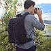 USA Gear Camera Backpack Bag Professional for DSLR/SLR/Mirrorless Photography Camera Case with Laptop Compartment, Waterproof Rain Cover & Tripod Holder, Compatible with Canon Nikon Sony (Purple)