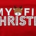 MIOIM Baby Girls Boys My First Christmas Rompers Tops Long Pants Outfits Set