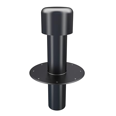 Klöber Flavent Flachdach Raumentlüfter Abwasserbelüfter DN 125 PVC-Anschluss