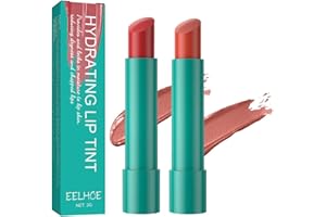 AZRIAN Thrive Lip Tint Hydrating, Powerful Moisturizing Lip Gloss, Powerful Moisturizing Lipstick Water Lipstick, Natural Ingredients Sheer Moisture Lip Tint, Non-Sticky And Long-Lasting (B+C)