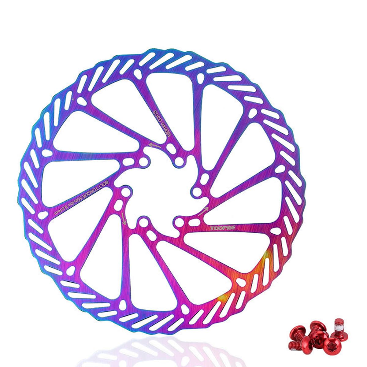 HOUSON bicycle brake disc, 160mm 180mm MTB discs for road bike mountain bike MTB BMX city bike G3 180mm