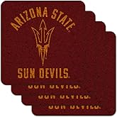 Arizona State University Sun Devils Low Profile Novelty Cork Coaster Set