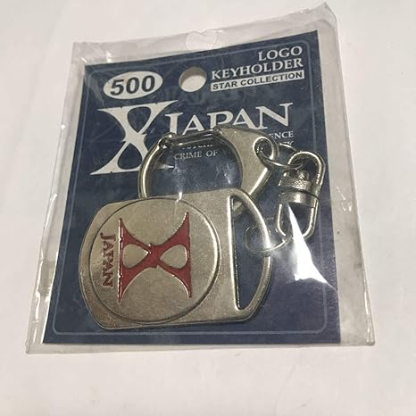 Amazon Co Jp X Japan ロゴキーホルダー グッズ Hide Toshl Taiji Pata Heath Xjapan Yoshiki エックス ジャパメタ Violet Uk Sugizo ホビー