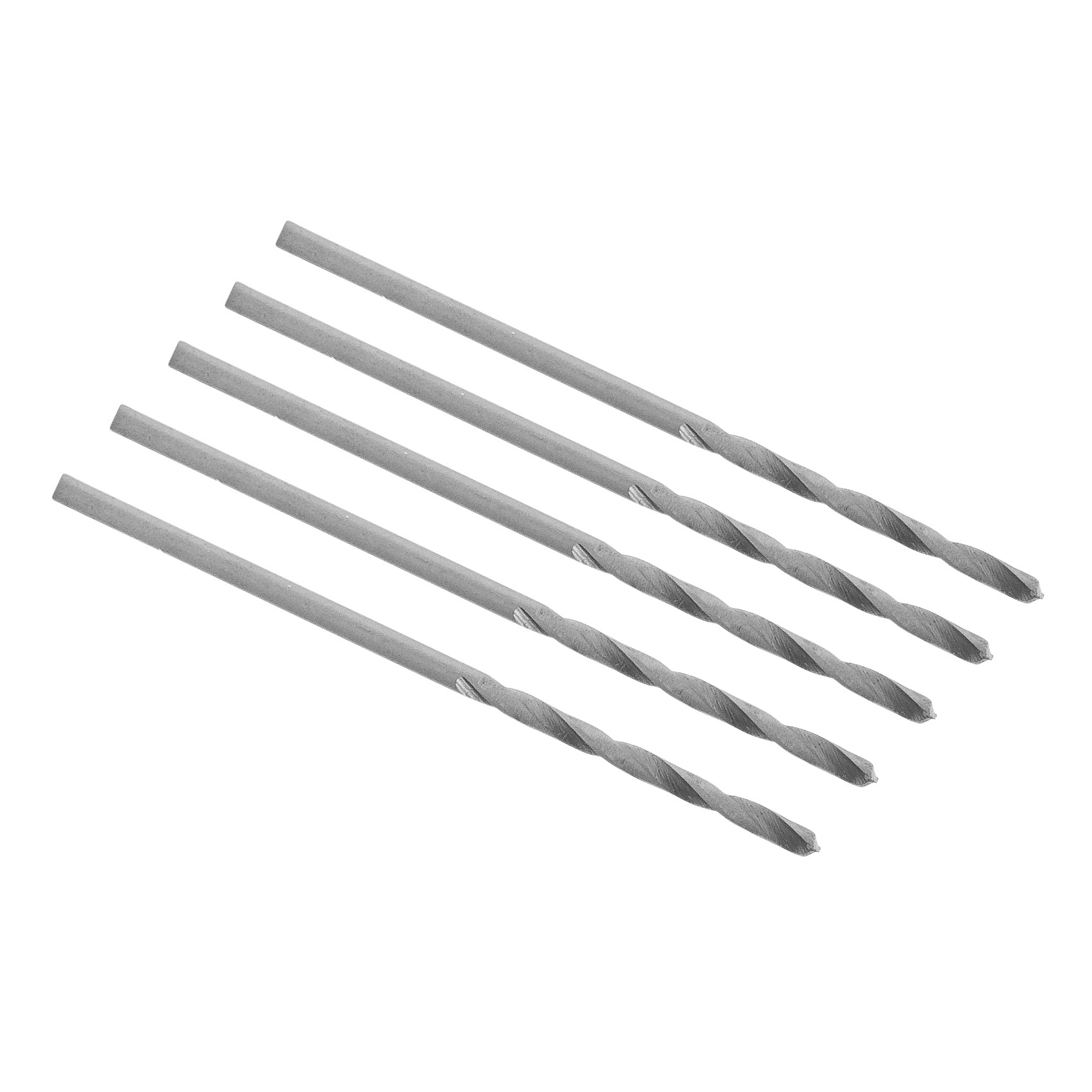 ENT 50015 HSS-G Premium Wood Drill in 5 pcs Bundle with Ø 1.5 mm, Spiral Drill Working Lenght 11 mm and Total Length 39 mm with Shoulder Cutter