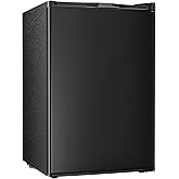 FRIGIDAIRE Compact Fridge, 4.5 Cubic Feet, Stainless Steel on Fridge.com