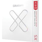 D'Addario XS Nickel Coated Electric Guitar Strings 10-52 | XS Nickel strings deliver long-lasting tone, tuning stability, enhanced durability and a smooth playing feel.