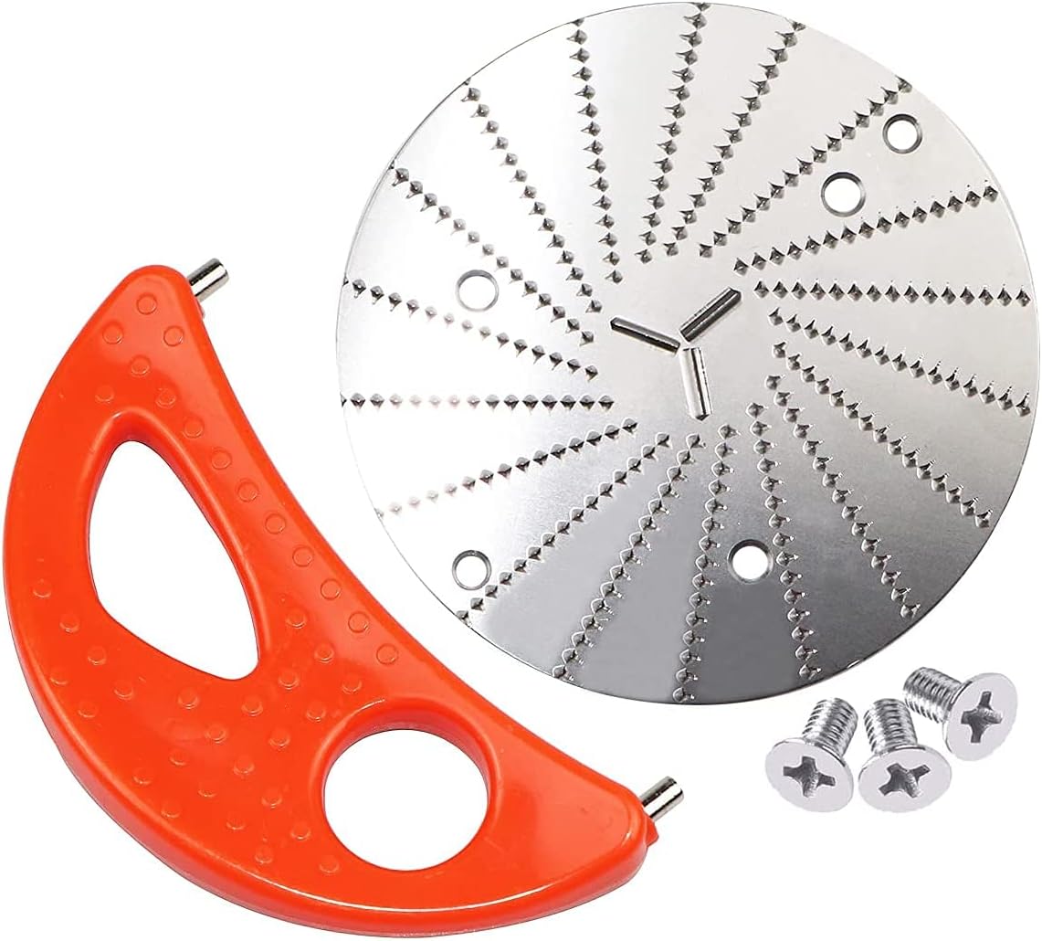 Orange Crescent Tool With Replacement Blade Compatible with Jack Lalanne Power Juicer Replacement Accessories