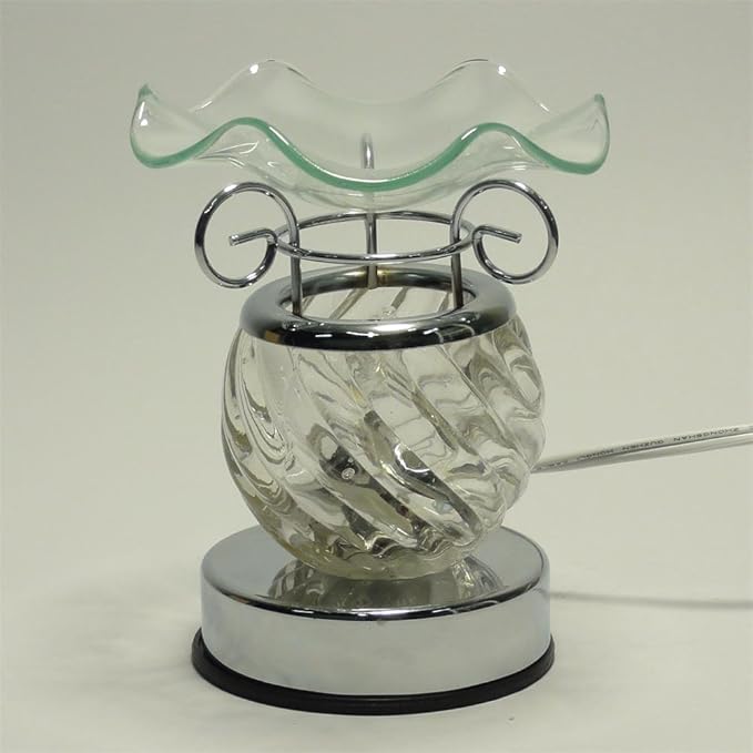 Amplic Electric Glass Touch LAMP with Oil Warmer TE414CL