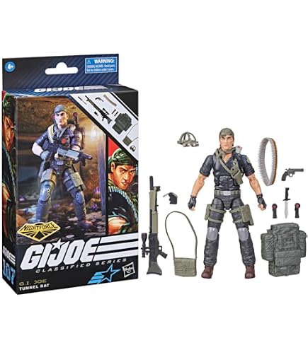 Amazon.com: G.I. Joe, 50th Anniversary, Vanishing Act Action