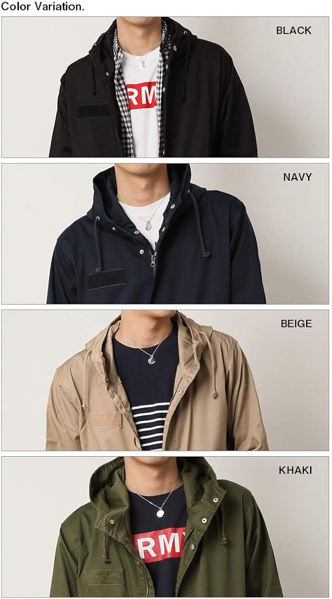 Amazon アーケード Arcade モッズコート メンズ スプリングコート ミリタリー ロング コート 春 コート ジャケット 通販