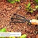 Garden Little Tool Sets - Wooden Handle Black Metal Gardening Tools Include: Trowels, Cultivator and Trans-Planter - Awesome for Family Use Growing Mini Succulent