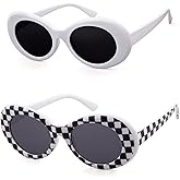 GIFIORE Clout Goggles Sunglasses Women Men Retro Oval Sunglasses Girls Boys Sunglasses