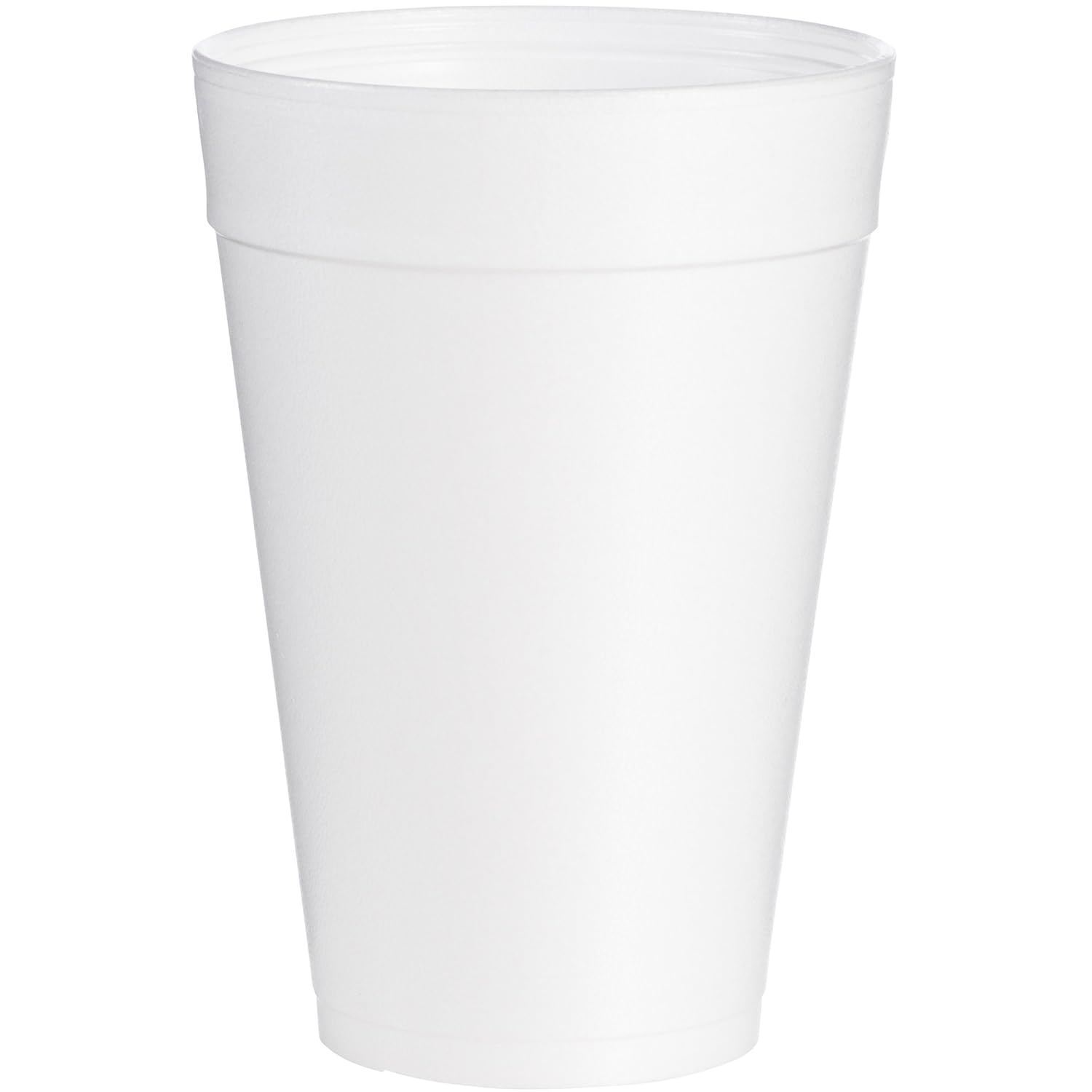 Dart 32TJ32 Foam Drink Cups, 32oz, White, 25 per Bag (Case of 20 Bags)