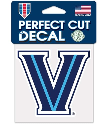 Villanova University NCAA Wildcats A4 High Quality Printed Vinyl Decal Sticker