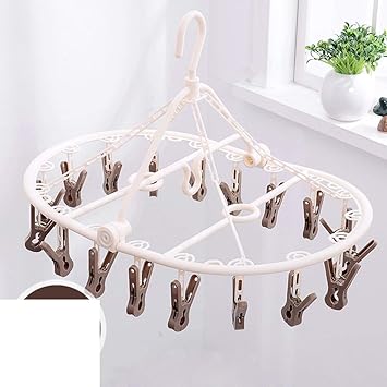 MoMo Faltende Trocknende Kleidung-Stöpsel-Klipp/Sun-Socken Kleidet in Den Plastikhosen/Säuglingswinddichtem Winddichtes Cloth