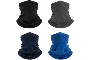 Ezovino Neck Gaiter Face Mask,Sun Cooling Scarf,Balaclava Bandana Cover for Men Women