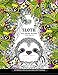 Sloth Coloring Book for Adults: (Animal Coloring Books for Adults) by Brown Sugar Publishing
