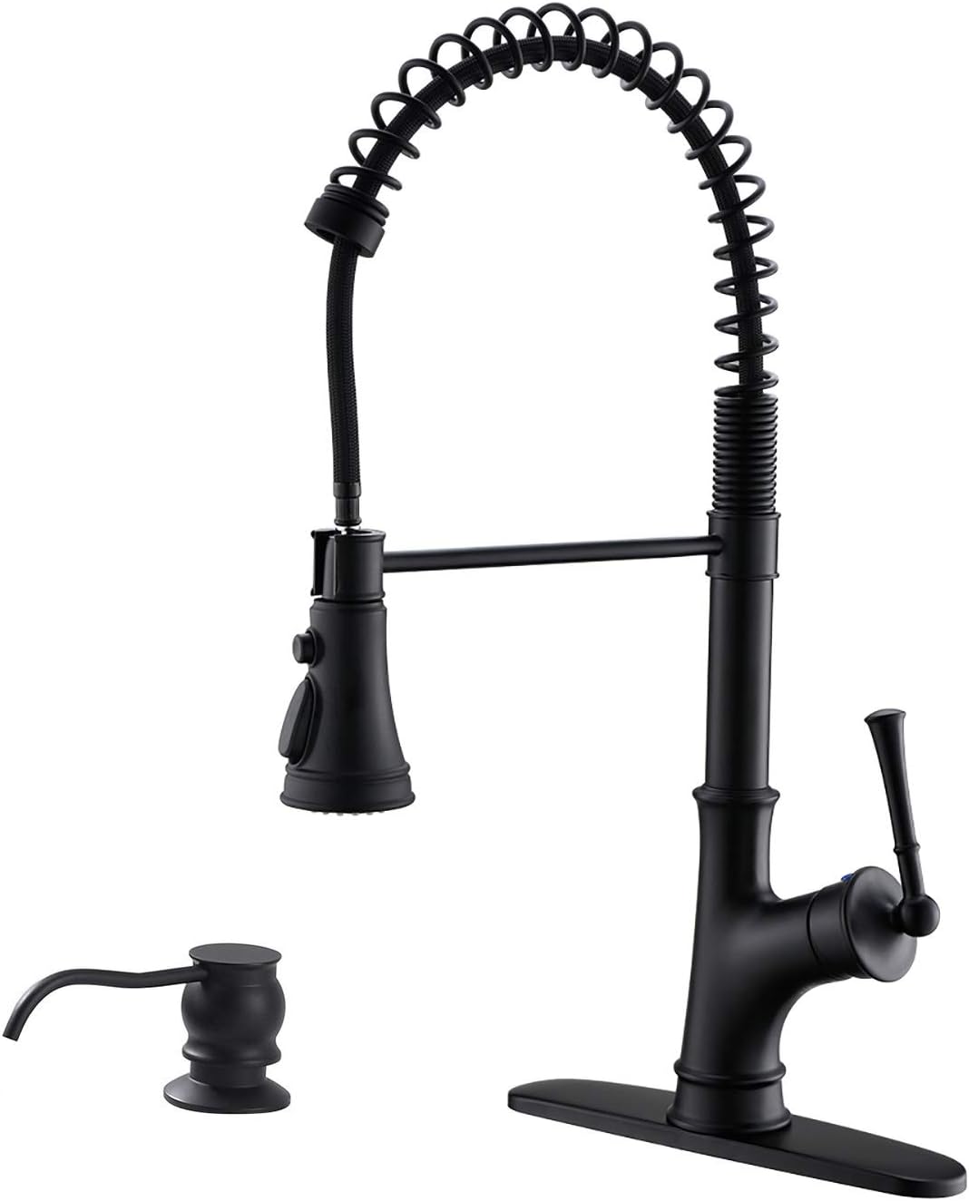 Best Pull Down Kitchen Faucets With Soap Dispenser