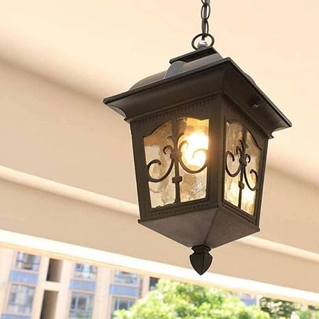 Möbel Dekoration Outdoor Retro Tor Deckenlaterne IP65 Wasserdichte